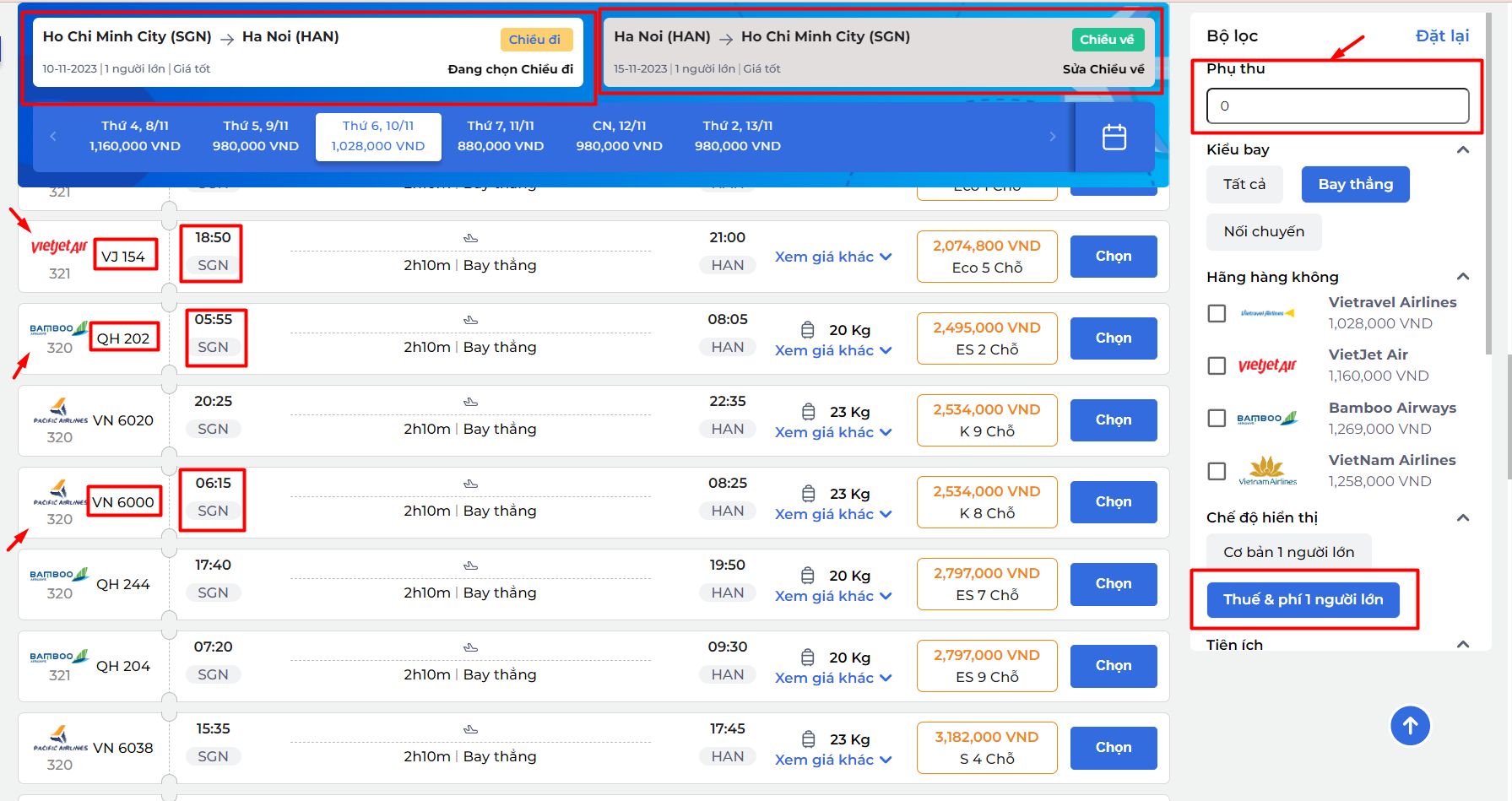 Hướng Dẫn Tra Cứu Lịch Trình Các Chuyến Bay Các Hãng Hàng Không Nội Địa – Đón Đầu Những Chuyến Bay Tiết Kiệm Thời Gian và Chi Phí